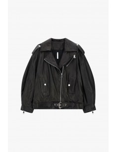 Perfecto Biker Cuir Maxi Oversize - Imperial