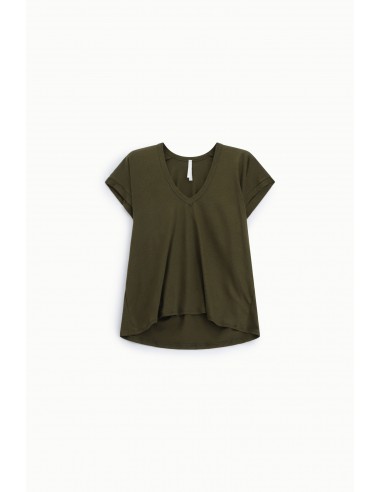 T-shirt à manches courtes et col V - Imperial