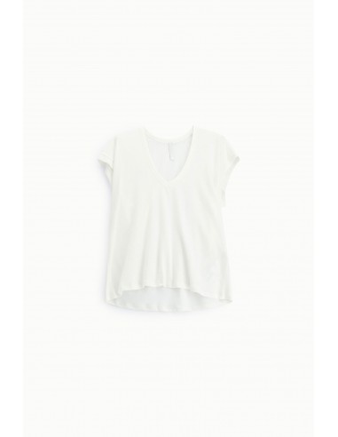 T-shirt à manches courtes et col V - Imperial