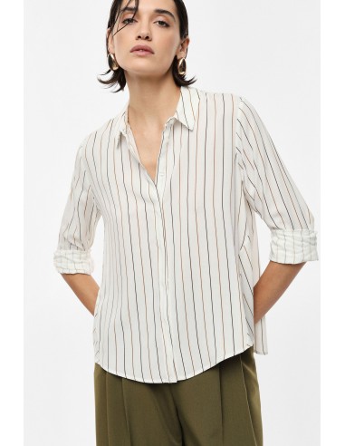 Chemise rayée verticale à manches longues - Imperial