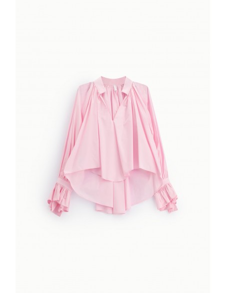 Chemisier ample a manches ballon - Imperial