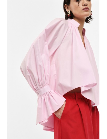 Chemisier ample a manches ballon - Imperial