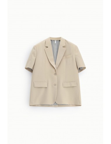 Blazer de tailleur oversize à manches Courtes - Imperial