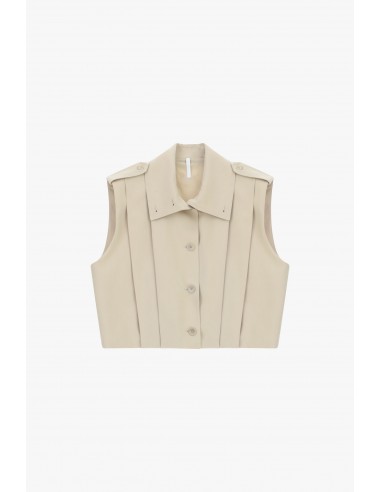 Veste sans manches a col montant - Imperial