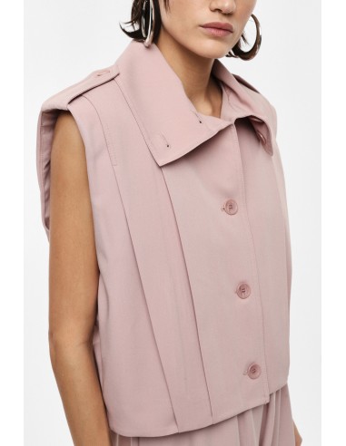 Veste sans manches a col montant - Imperial