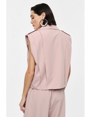 Veste sans manches a col montant - Imperial