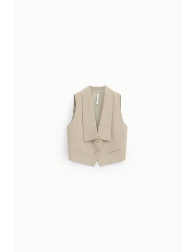 Gilet tailleur a revers large - Imperial