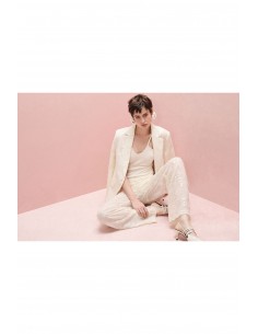 Pantalon palazzo à sequins taille haute – Imperial