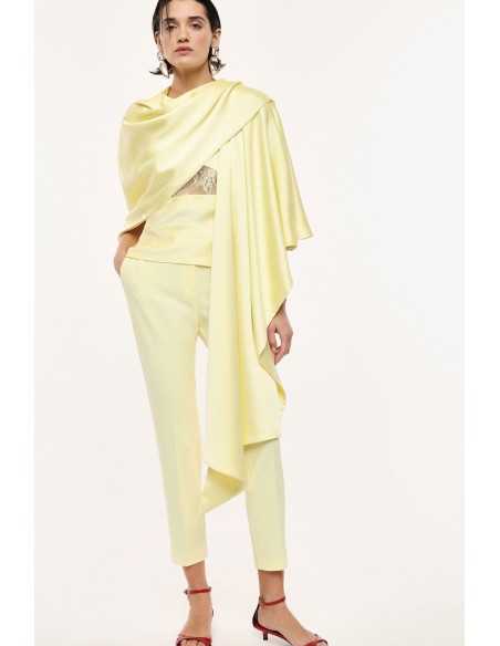 IMPERIAL Femme – Châle boléro effet satiné