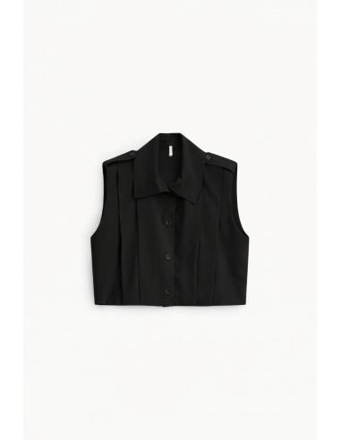 Veste sans manches a col montant - Imperial