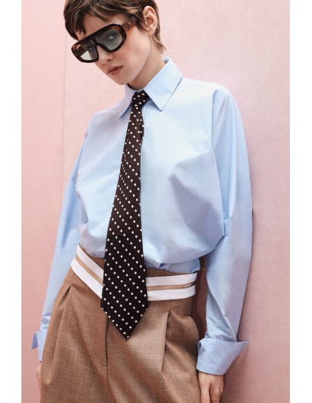 Chemise oversize manches chauve-souris – Imperial Femme