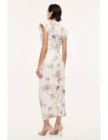 Robe longue à motif floral - Imperial