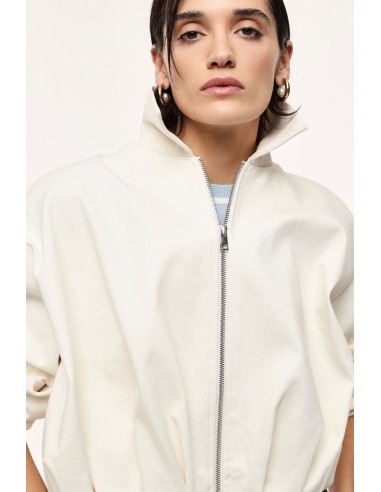 Veste en jean froncé -Imperial