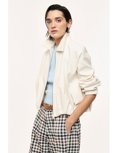 Veste en jean froncé -Imperial