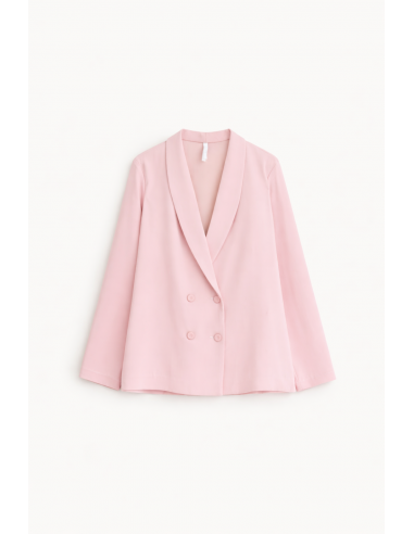 Blazer en crepe fluide a boutonnage croisé - Imperial