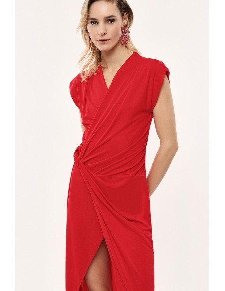 Robe longue drapée - Imperial Femme