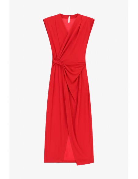 Robe longue drapée - Imperial Femme