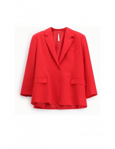 Blazer oversized en draperie sergée - Imperial Femme