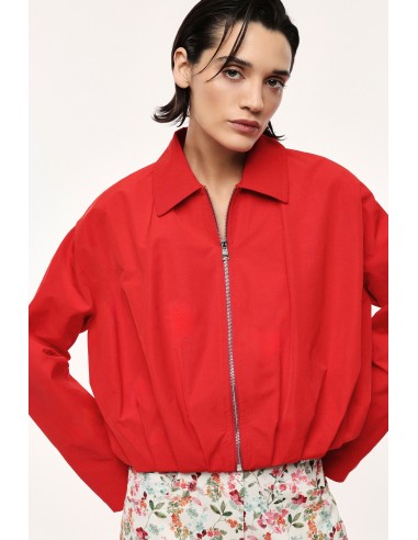 Bomber court Imperial Femme – Toile esprit parachute