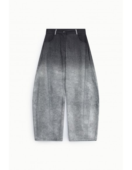 IMPERIAL – Pantalon ballon dégradé en piqué de coton