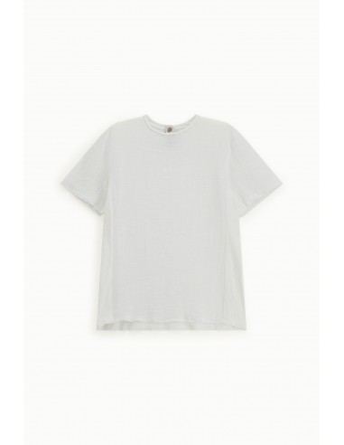 T-shirt bi-matière gaze et jersey – Imperial Homme