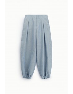 Pantalon large joggpant lin coton lurex Imperial Femme