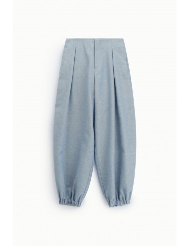 Pantalon large joggpant lin coton lurex Imperial Femme