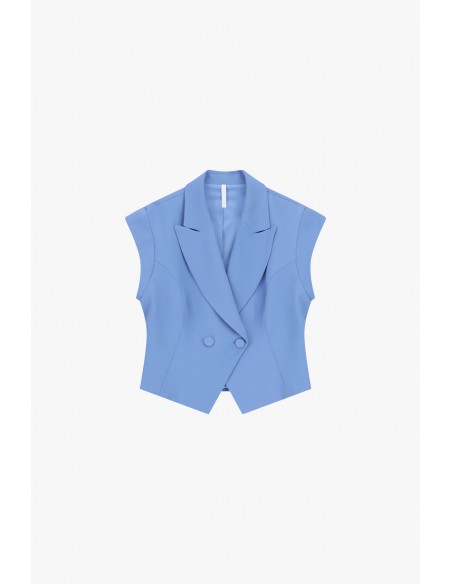 Veste sans manches croisée femme Imperial