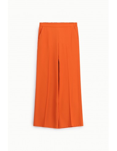 Pantalon Fluide en crepe et taille elastiquée - Imperial