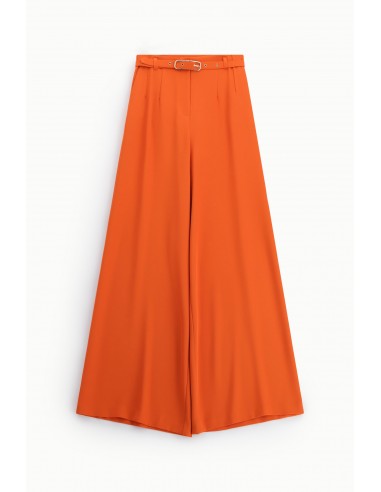 Pantalon palazzo tailleur haute avec ceinture - Imperial