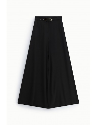 Pantalon palazzo tailleu haute avec ceinture - Imperial