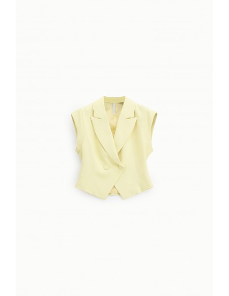 Veste sans manches croisée femme Imperial