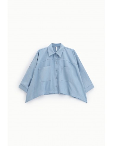 Chemise courte oversize façon jean - Imperial
