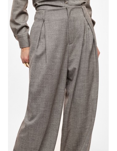 Pantalon palazzo athleisure à ourlet élastiqué – Imperial Femme