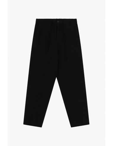 Pantalon boxy à taille coulissée coton lin – Imperial Homme