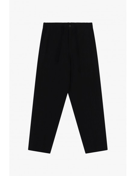 Pantalon boxy à taille coulissée coton lin – Imperial Homme