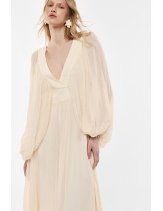 Robe longue cérémonie fluide empire - Imperial