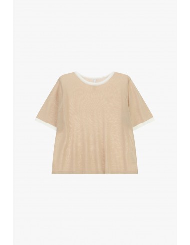 T-shirt manches courtes à finitions contrastées – Imperial Femme