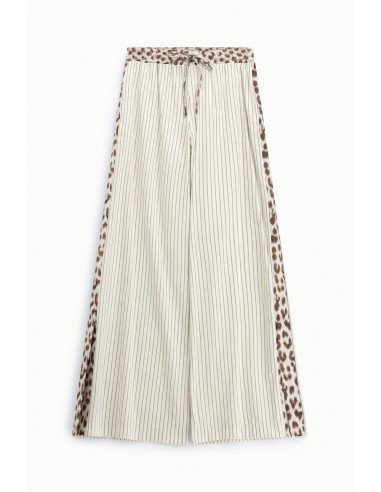 Chemise courte rayée à liens – Imperial Femme