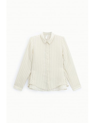 Chemise rayée à patte cachée – Imperial Femme