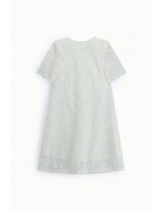 Robe courte en dentelle florale – Imperial Femme