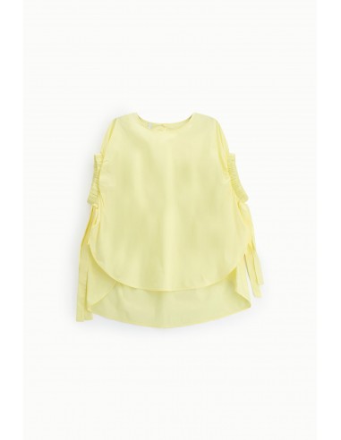 Blouse ample à manches froncées – Imperial Femme