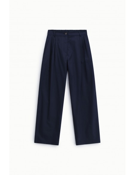 Pantalon jambe large à pinces – Imperial Femme
