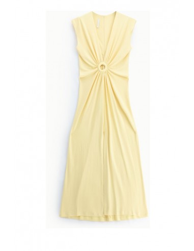 Robe longue sans manches drapée - Imperial
