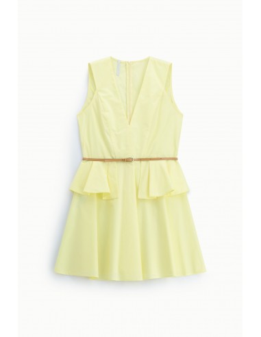 Robe courte sans manches à volants – Imperial Femme