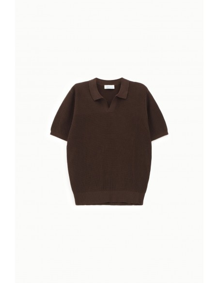 Polo en maille nid d’abeille – Imperial Homme