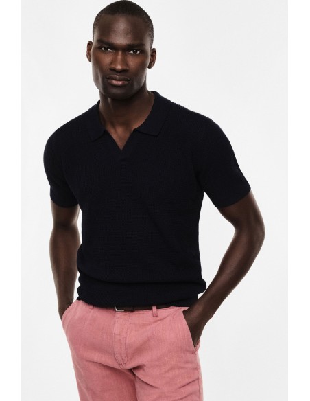 Polo en maille nid d’abeille – Imperial Homme