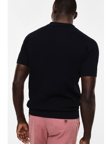 Polo en maille nid d’abeille – Imperial Homme