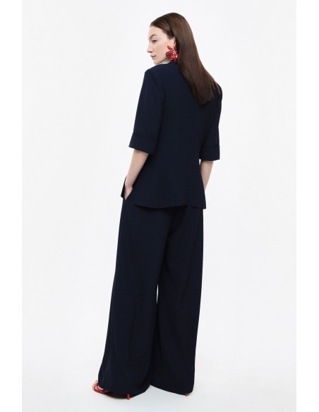 Pantalon palazzo lilas Imperial Femme
