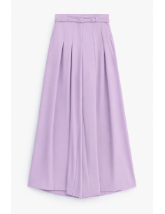 Pantalon palazzo lilas Imperial Femme